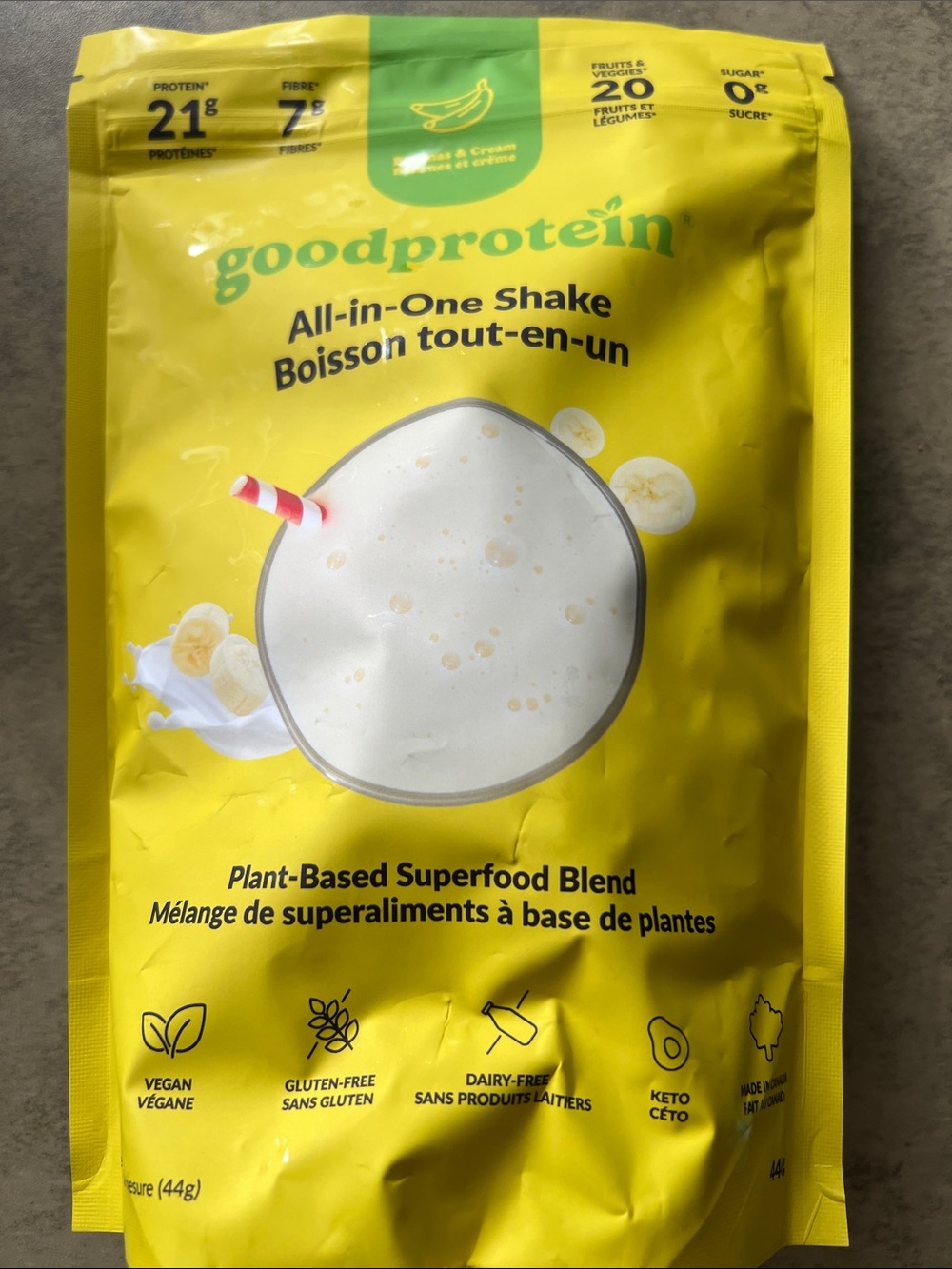 All-in-One Shake — Yellow (Banana)440g